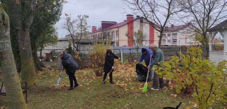Копыльский ТЦСОН присоединился к Республиканскому субботнику.